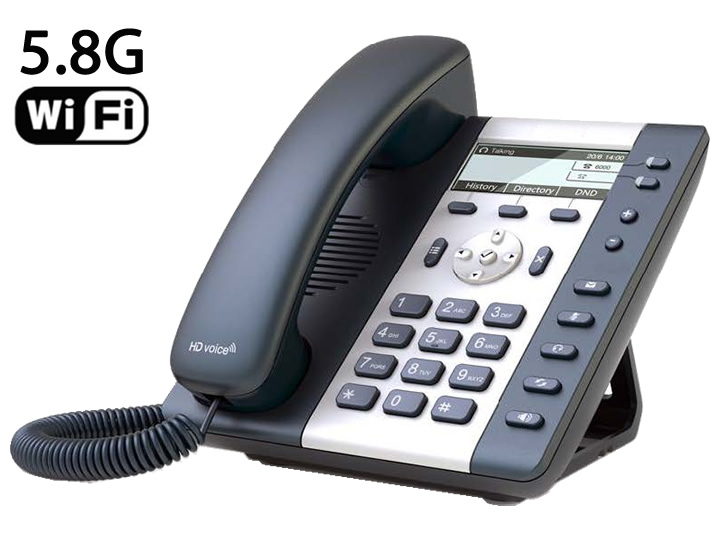 WAC无线局域网IP电话机2.4G和5.8G双频WiFi
