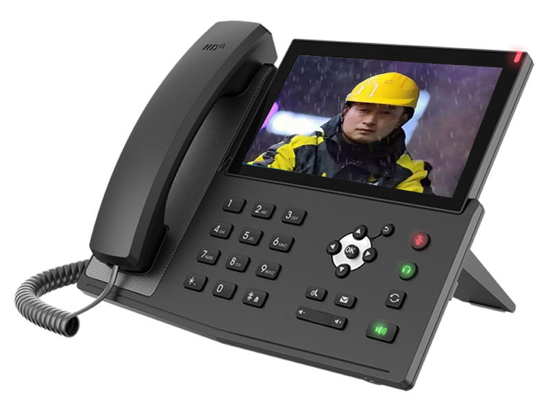 V700触摸屏可视视频电话机带实体键盘