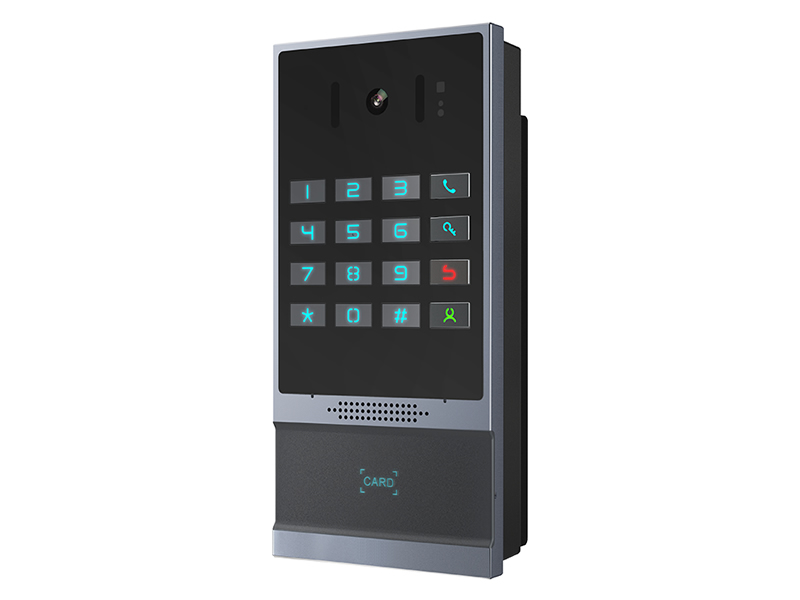 T64视频门禁IP可视对讲全键盘防水门口机